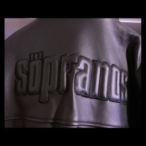 Rare Sopranos Leather Jacket NWOT XXL